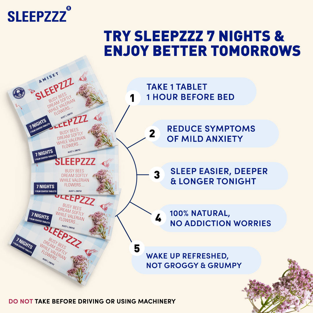 SLEEPZZZ 7 NIGHTS® 25 Packs (175 tablets)